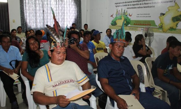 Comunidades de Amarakaeri reciben financiamiento para actividades económicas sostenibles