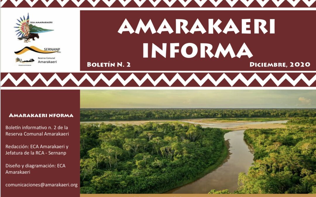 Boletín Amarakaeri Informa N. 2
