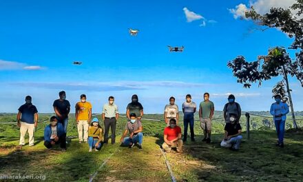Vigilantes comunales de la Reserva Comunal Amarakaeri se acreditan como operadores de drones