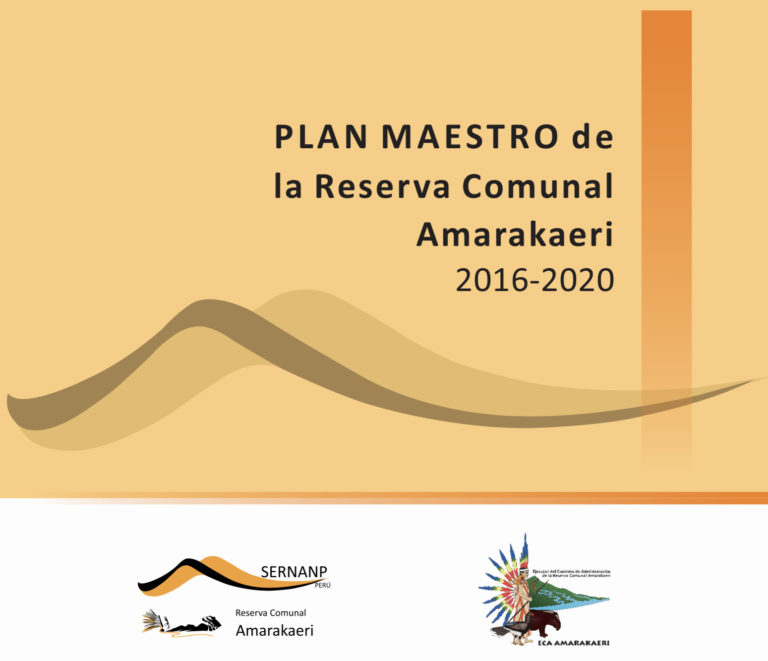 Plan Maestro de la Reserva Comunal Amarakaeri