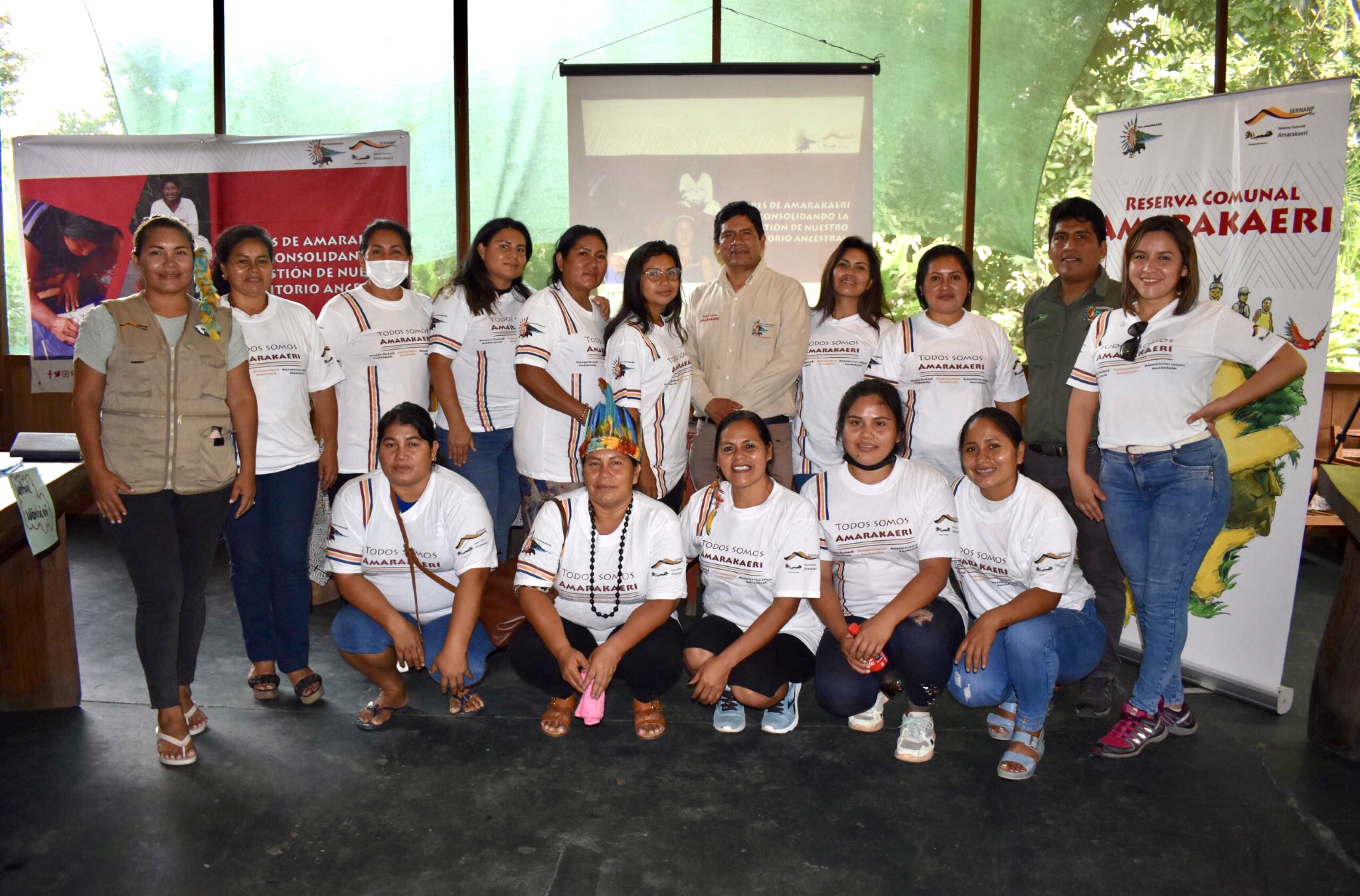 Se inicia la construcción del Programa Mujer en la Reserva Comunal Amarakaeri
