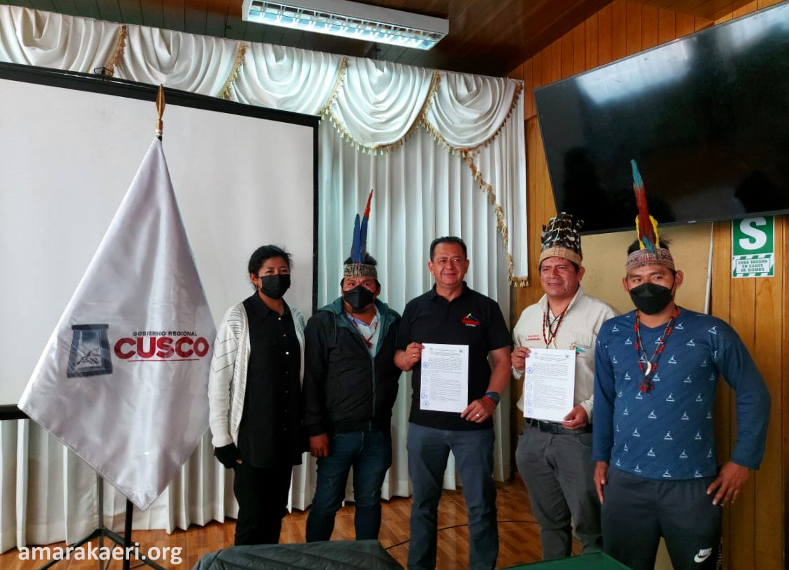 La suscripción del documento se llevó a cabo el 30 de noviembre en una reunión realizada en Cusco