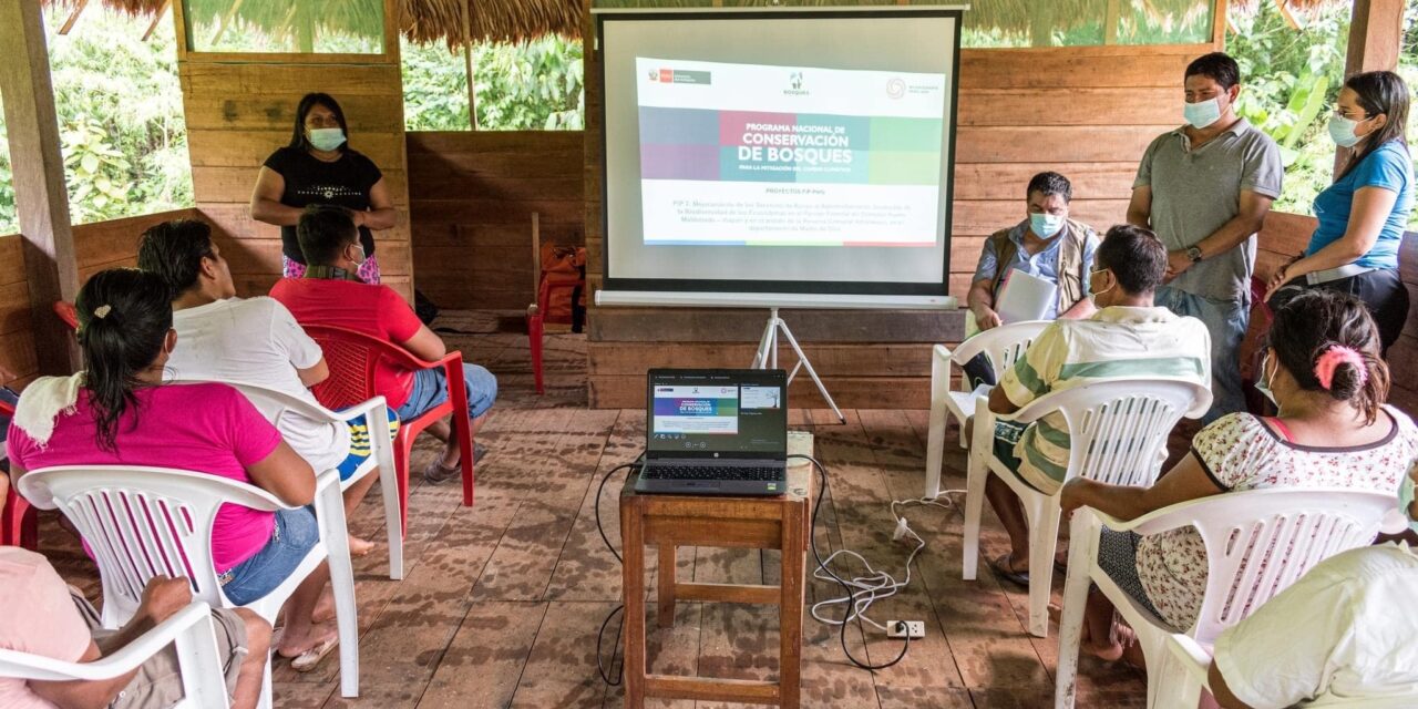 Se inicia socialización del proyecto FIP – BID en las comunidades nativas socias de Amarakaeri