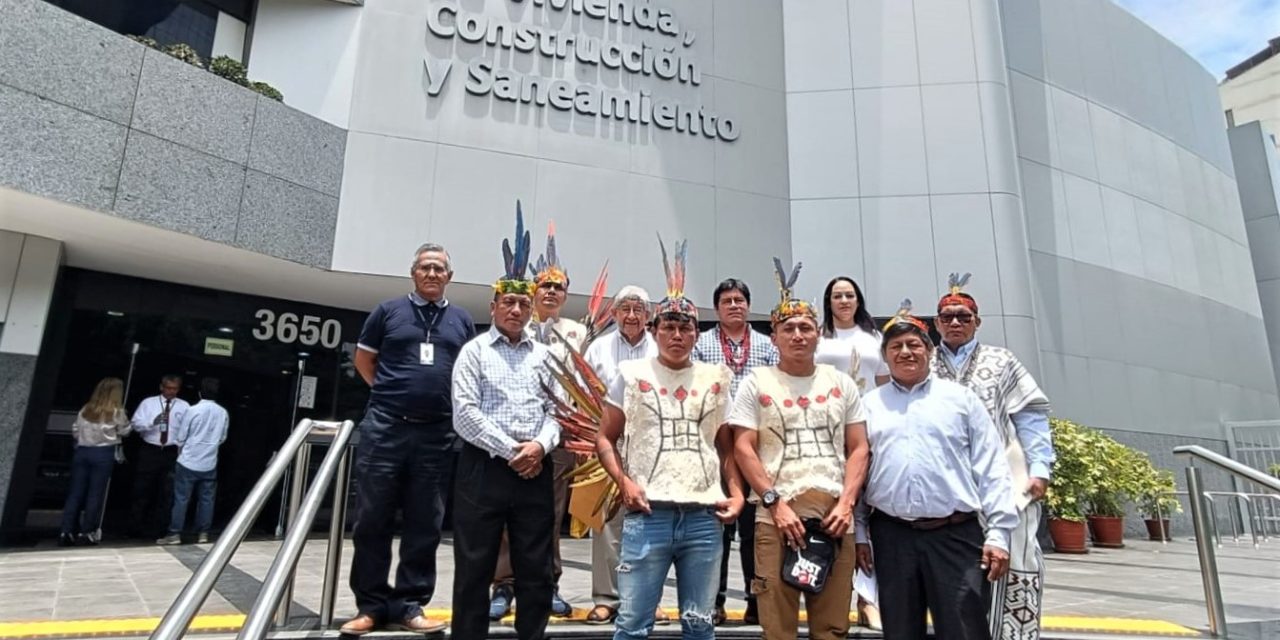 ECA Amarakaeri, Municipalidad Distrital de Madre de Dios y comunidad nativa Puerto Luz exigen celeridad en la ejecución de proyecto sobre agua potable y desagüe