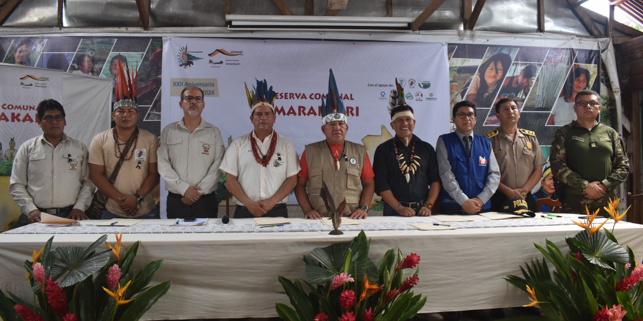 Cogestión conmemora el vigésimo segundo aniversario de la Reserva Comunal Amarakaeri y sus defensores ambientales