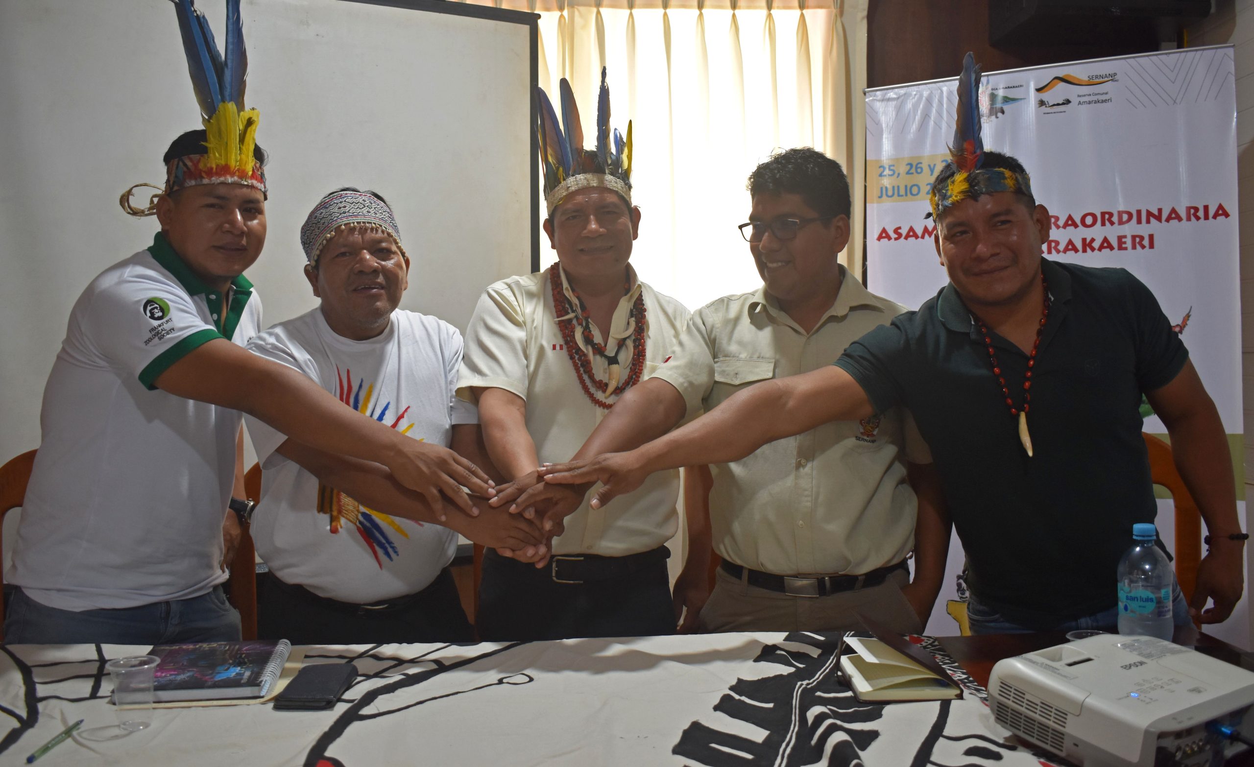 Durante una jornada de tres días, los representantes de las diez comunidades nativas socias reafirmaron su compromiso de consolidar la gestión del área.