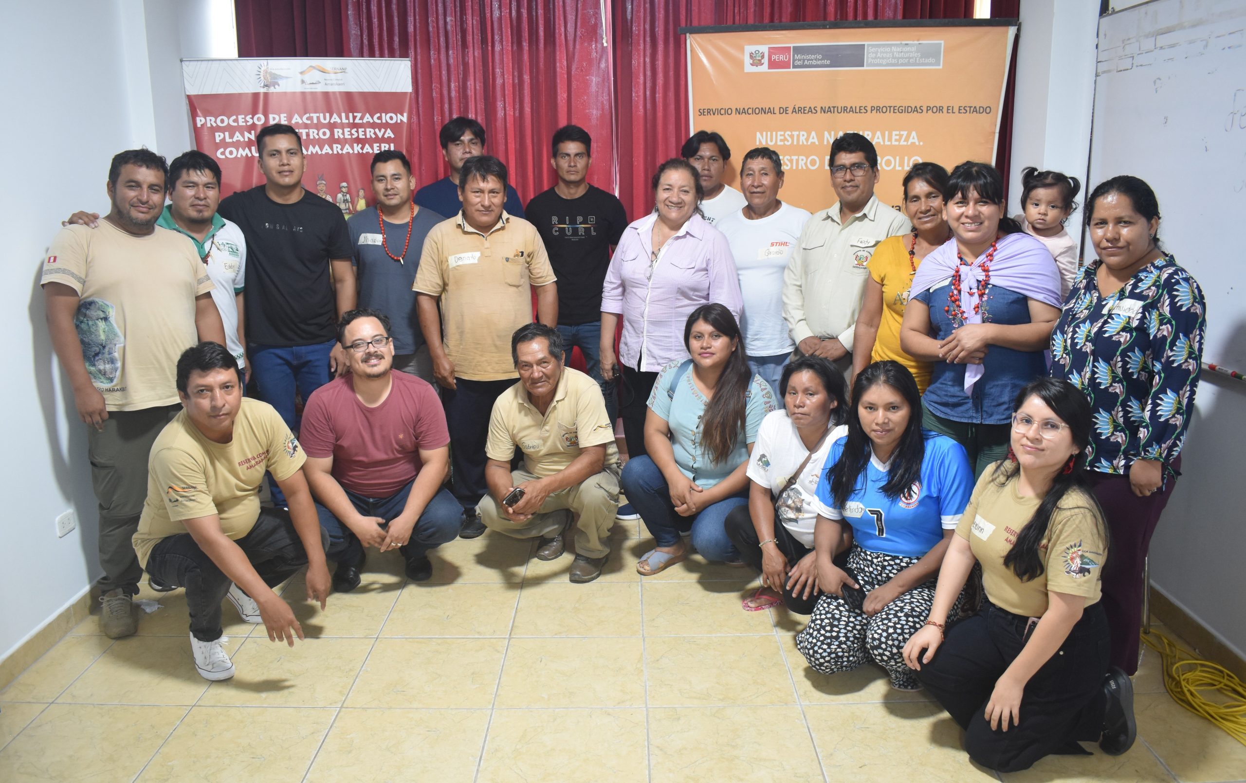 Taller de inicio sobre el proceso de actualización del Plan Maestro de la Reserva Comunal Amarakaeri.