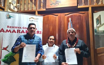Manutata SAC, Numberi SAC y ECA Amarakaeri suscriben acuerdo comercial y de joint venture