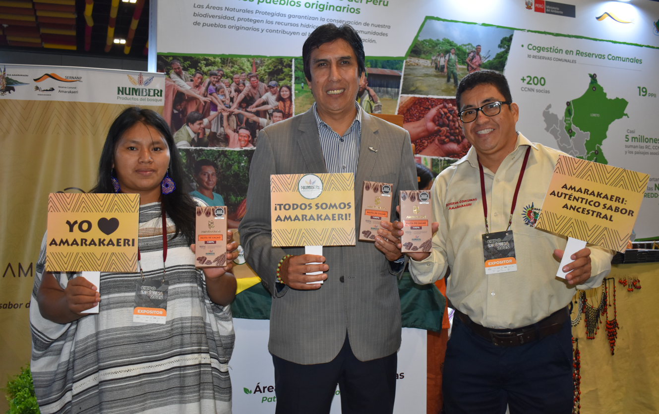 Lanzamiento oficial de la marca Amarakaeri por la cogestión de la RCAMA y Numberi SAC